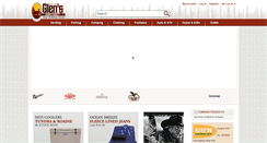 Desktop Screenshot of glensoutdoors.com